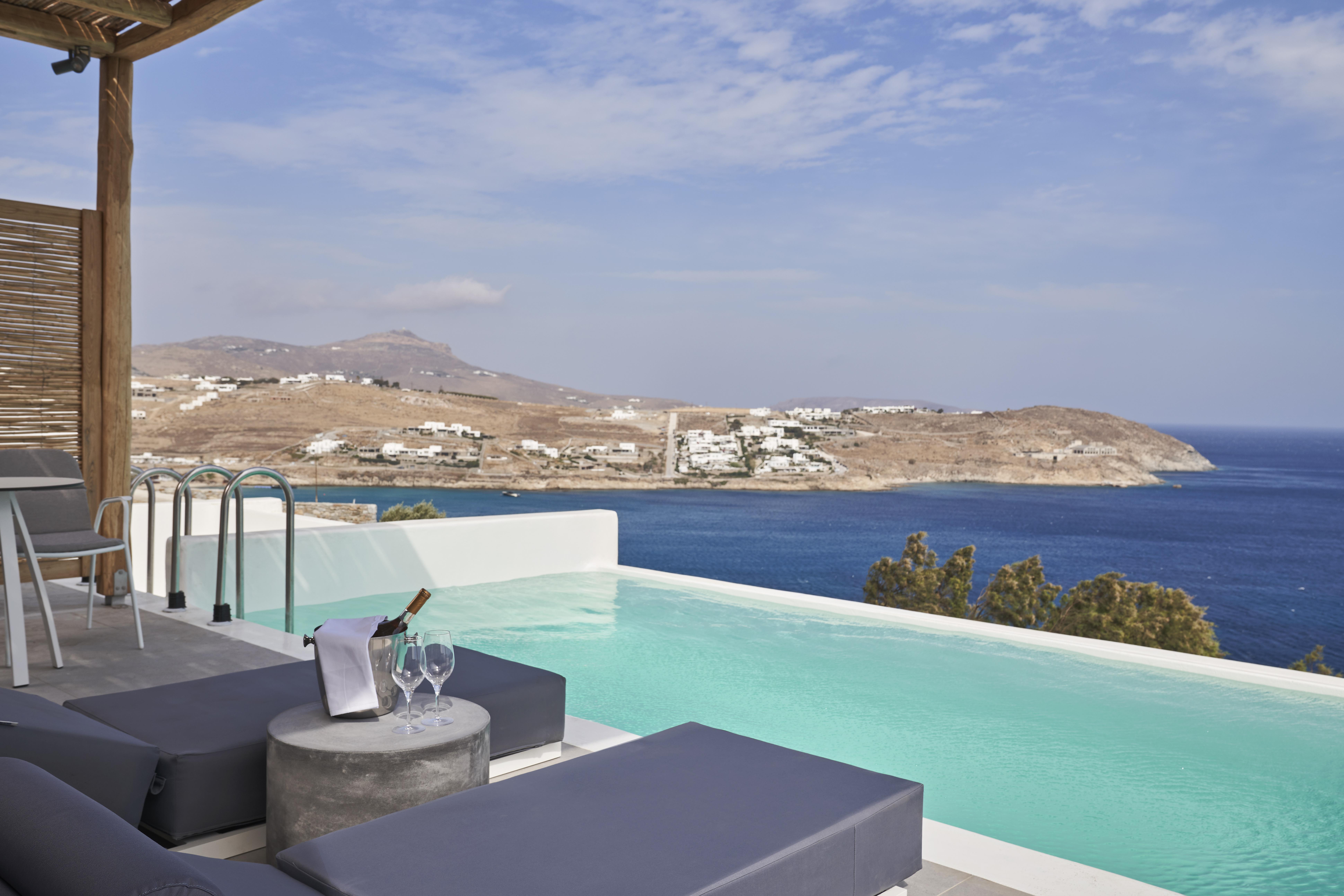 Radisson Blu Euphoria Resort, Mykonos กาโลลิวาดี ภายนอก รูปภาพ
