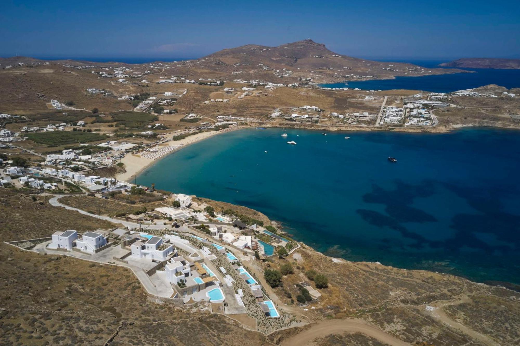 Radisson Blu Euphoria Resort, Mykonos กาโลลิวาดี ภายนอก รูปภาพ
