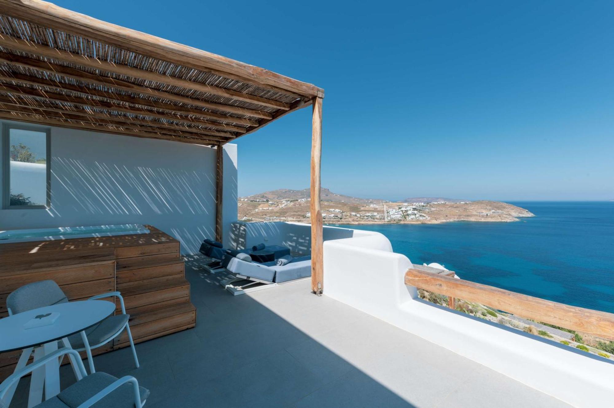Radisson Blu Euphoria Resort, Mykonos กาโลลิวาดี ภายนอก รูปภาพ