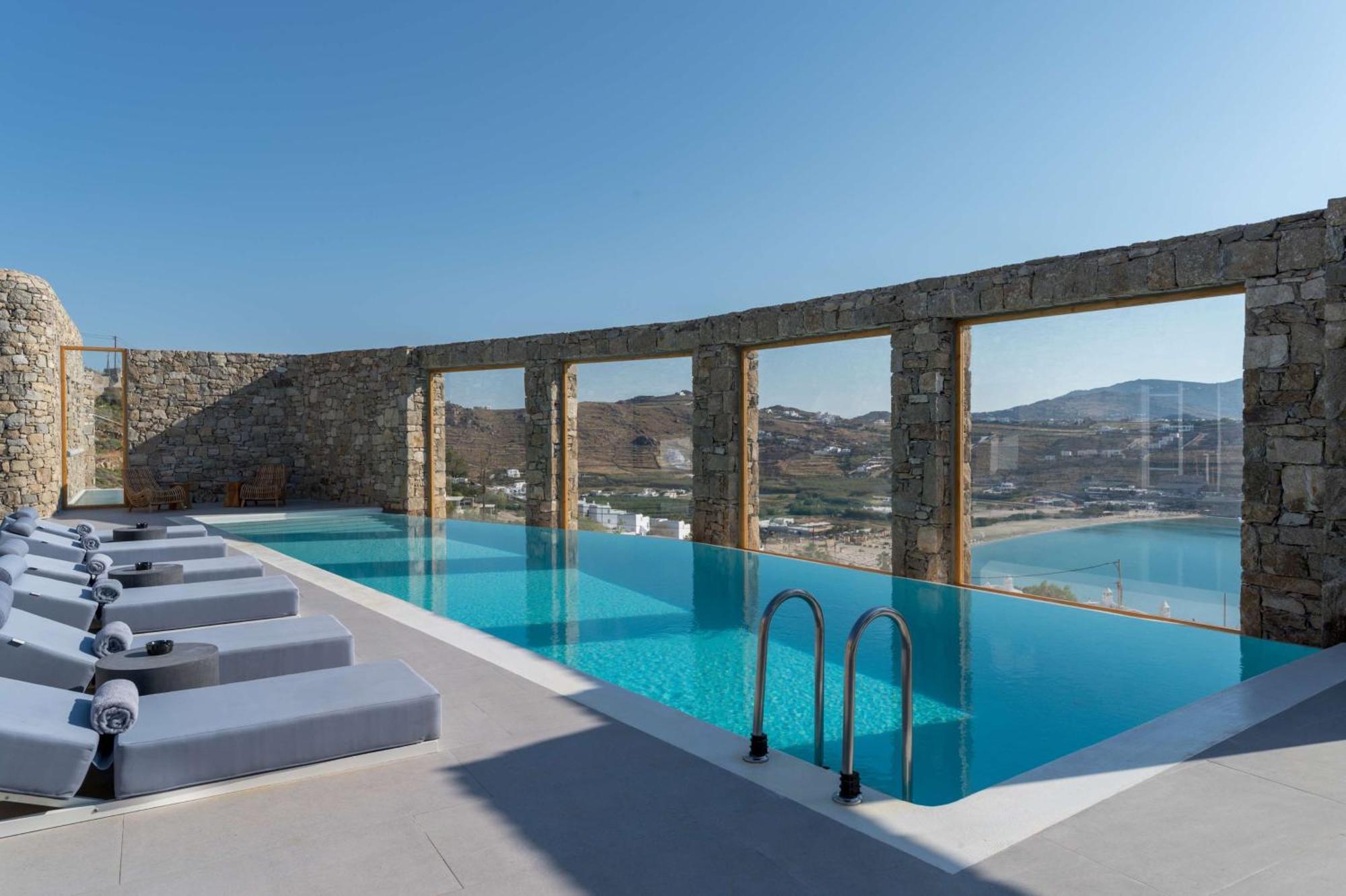 Radisson Blu Euphoria Resort, Mykonos กาโลลิวาดี ภายนอก รูปภาพ