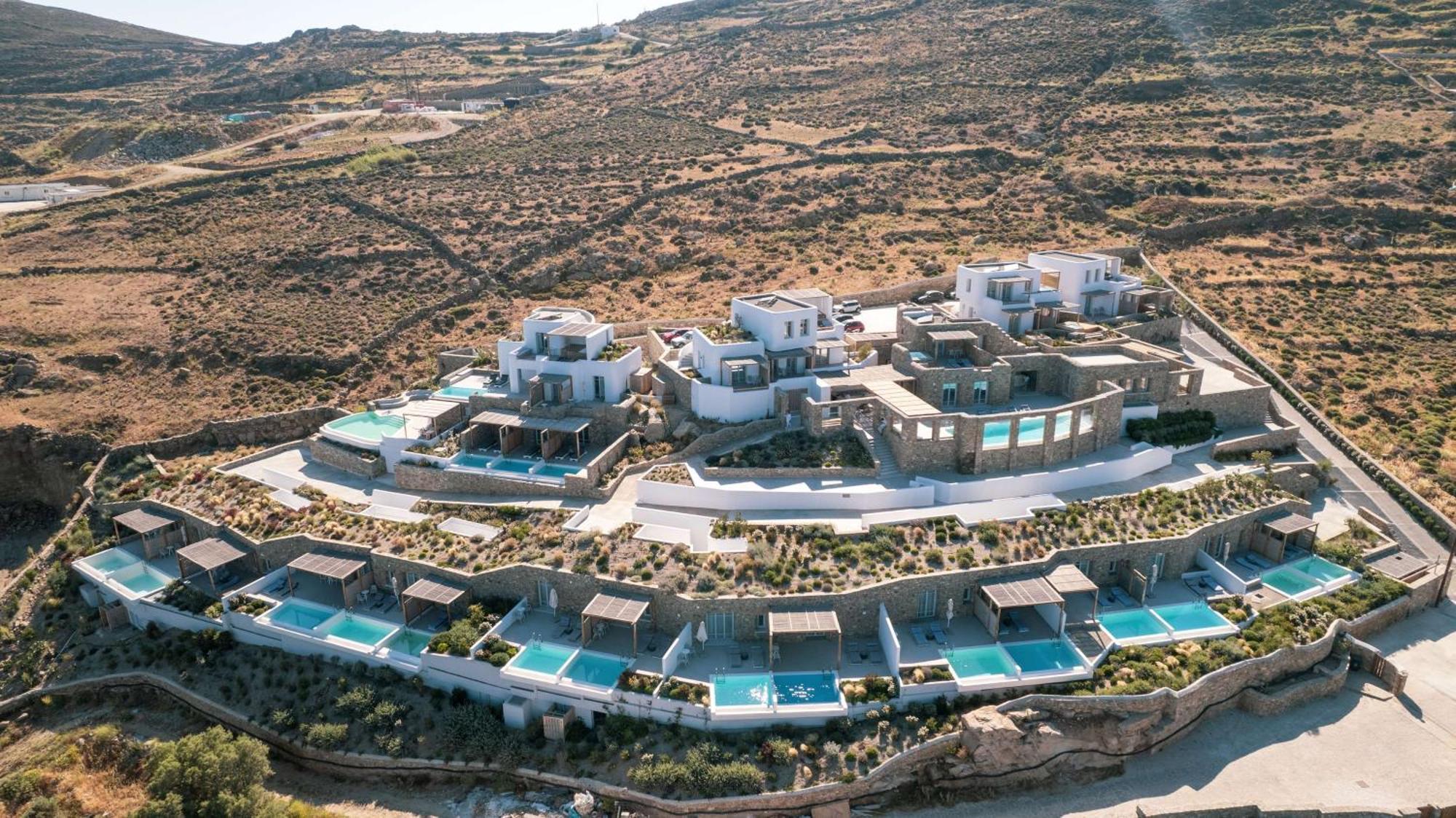 Radisson Blu Euphoria Resort, Mykonos กาโลลิวาดี ภายนอก รูปภาพ